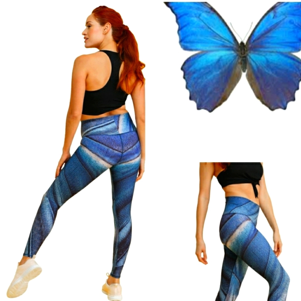 Niyama Sol🦋 Morpho Barefoot Leggings